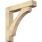 Ekena Millwork Legacy Block Rough Sawn Bracket w/ Offset Brace, Douglas Fir, 8"W x 42"D x 42"H BKT0806X42X42LEC05RDF - alternate 1